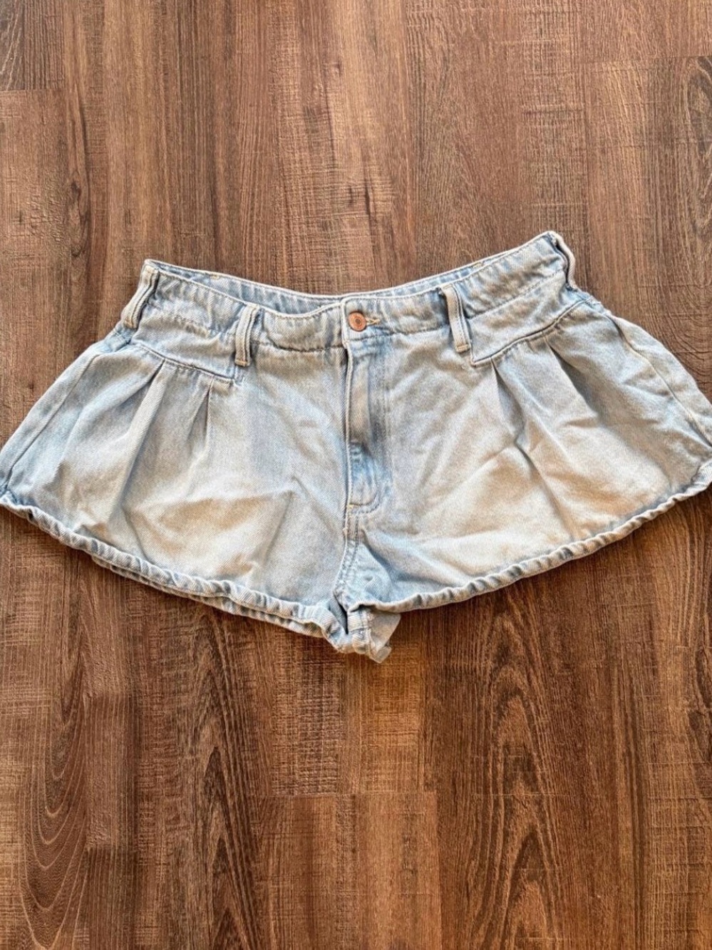 Light Wash Denim Free People Shorts